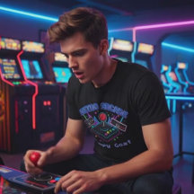 80s Retro Arcade Customizable Gamer