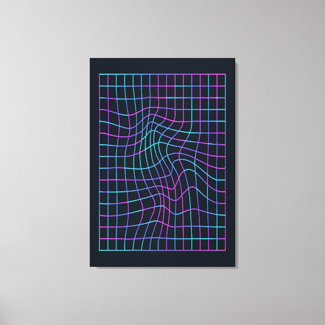 80s Retro Art  Canvas Print (Front)