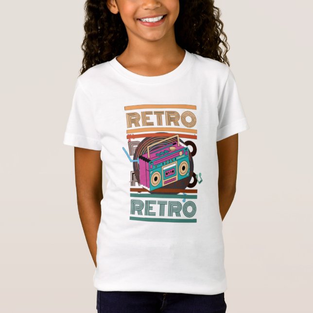 80's retro boombox T-Shirt (Front)