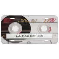 80's Retro Cassette Tape Look