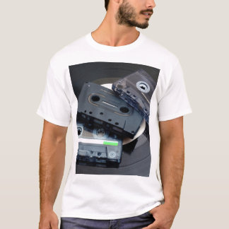 80's Retro Design - Audio Cassette Tapes T-Shirt