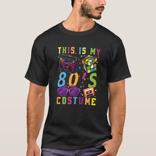 80's Retro Fashion Throwback Culture 1980 Disco Mu T-Shirt (Front)