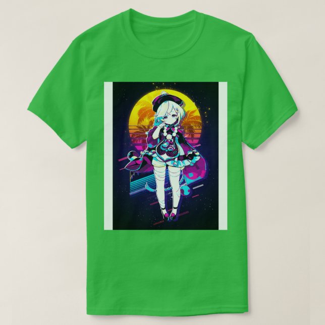 80s Retro Qiqi T-Shirt (Design Front)
