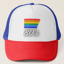 80s Retro Rainbow Vintage