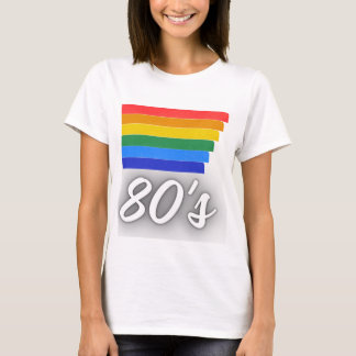 80s Retro Rainbow Vintage Women's T-Shirt