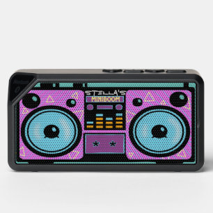 80's Retro Style Boombox Design Bluetooth Speaker