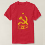 80&#39;s Retro USSR CCCP Soviet Union Redux Distressed T-Shirt