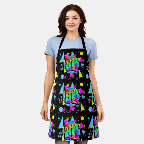 80S RETRO VINTAGE OLD SCHOOL STYLE APRON