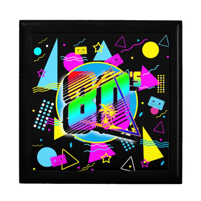 80'S RETRO VINTAGE OLD SCHOOL STYLE GIFT BOX (Front)