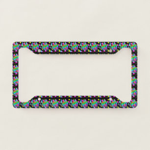 80'S RETRO VINTAGE OLD SCHOOL STYLE LICENSE PLATE FRAME