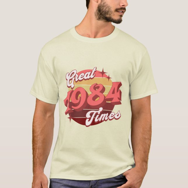 80s Retro Vintage T-Shirt (Front)