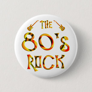 80's Rock Button