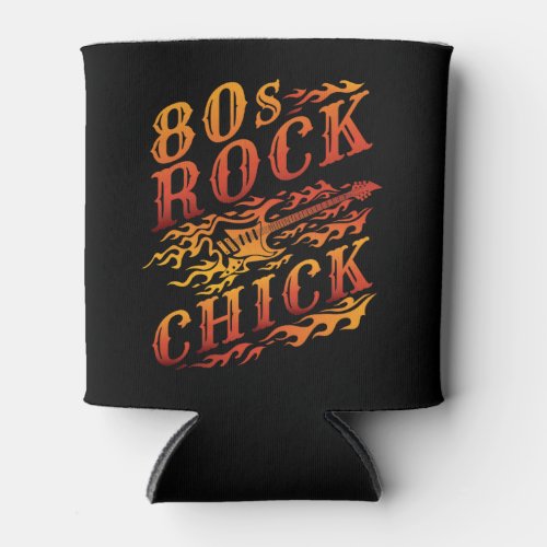 80s Rock Chick Music Lover Women Can Cooler
