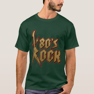 80s Rock Music Genre Eighties Vibe Retro Musician T-Shirt