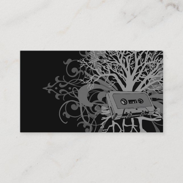 80s Roots Business Card Template (Front)