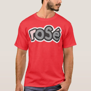 80s Rose Wine Ultimate Gray Typography T-Shirt