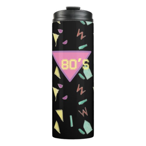 80s Style Thermal Tumbler