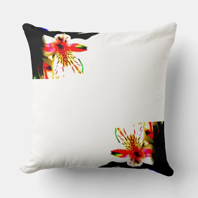 80's Style Throw Pillow (Front)