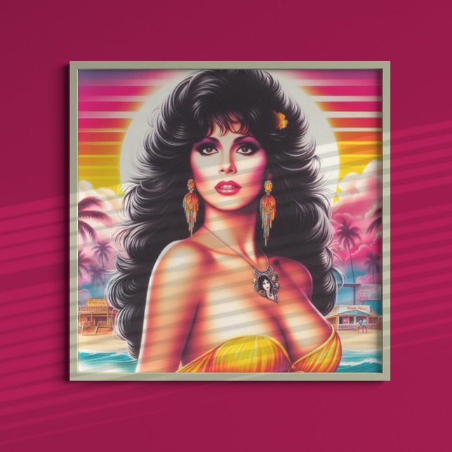 80s Summer Woman Poster (Creator Uploaded)