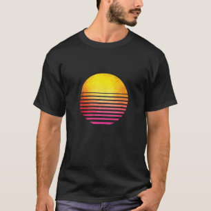 80s Sunset Vaporwave Synthwave Outrun Tank Top