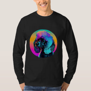 80s Synthwave and Poodle Aesthetic T-Shirt