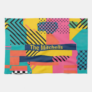 80s Trendy Kitchen Towel