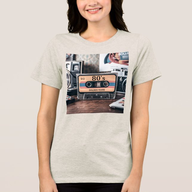 80s Tri-Blend shirt (Front)