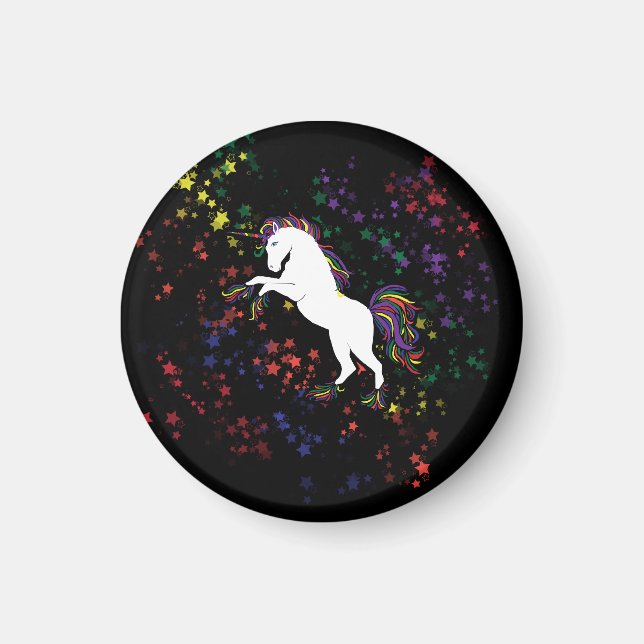 80s unicorn magnet (Front)