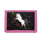 Buckle-Down Unicorn Universe Bifold Wallet - Vegan Leather Men's Wallet With Card Slots
