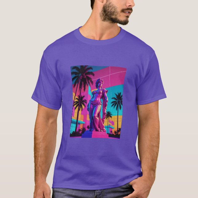 80s Vaporwave Venus Vibes Tee (Front)