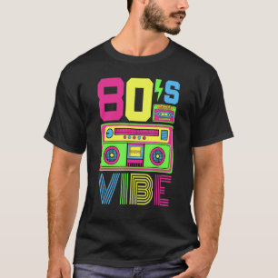 80s Vibe 1980s Fashion Theme Party Outfit Eighties T-Shirt