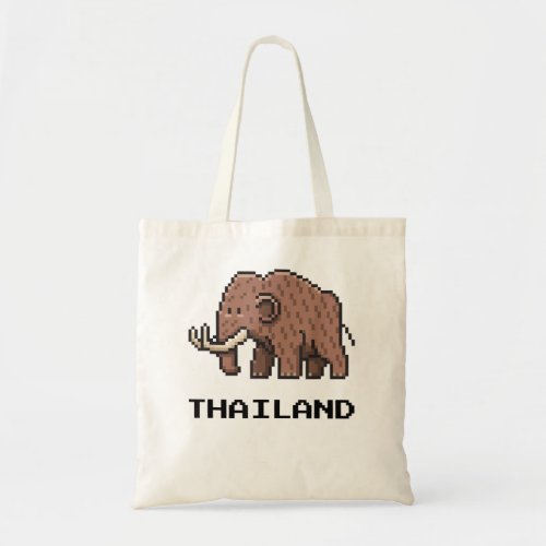 80s Video Game Thailand Elephant Travel Gift Tote Bag