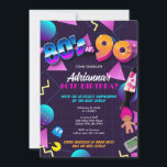 80s vs 90sParty Invitation or 40th Birthday<br><div class="desc">Perfect for:
birthday
party invitation
80s party invitation
90s party invitation
80s vs 90s
disco party
80s invitation
40th birthday party
retro party
80s theme
90s theme
1980s party
1990s party
1980s birthday
1990s birthday
80s
90s
80s decor
90s decor
1980s party supplies
1990s party supplies</div>