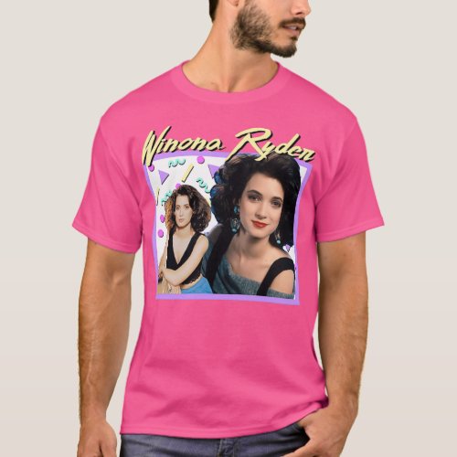 80s Winona Ryder T_Shirt