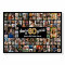 80th Birthday Black Gold 100 Photo Collage