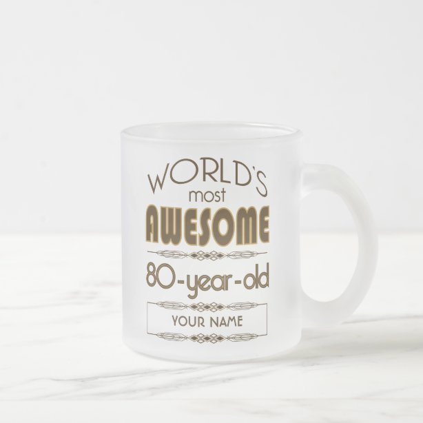 80th Birthday Mugs No Minimum Quantity Zazzle 3053