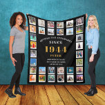 80th Birthday Family Photo Collage 32 Photographs Fleece Blanket<br><div class="desc">Personalized 80th Birthday Fleece Photo Blanket | Customizable with 32 Pictures. Personalized gift fleece blanket with 32 photos of your choice. A wonderful gift idea to commemorate a special birthday for that wonderful person. TOP TIP: If you Pre-crop your photos into a square shape before you upload them you have...</div>