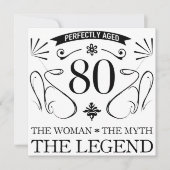 80th Birthday For Women (Front)