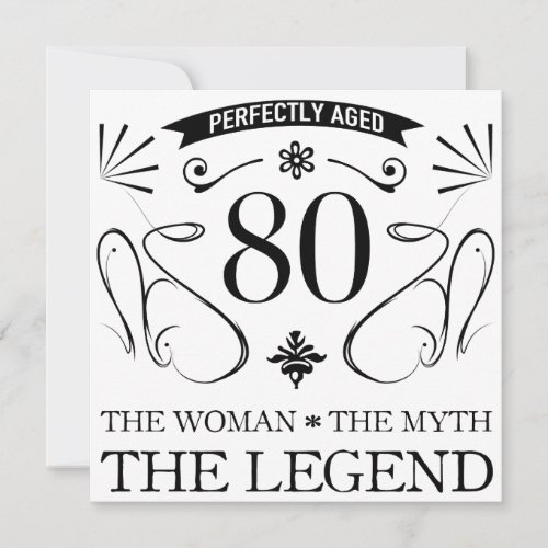 80th Birthday For Women