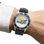 80th Birthday Gift Motivational Funny  Watch<br><div class="desc">80th birthday celebration man watch with funny and motivational quote 80 So what. This modern and elegant watch is a great gift idea for a person celebrating the eightieth birthday. A motivational and funny text 80 So what is great for a person with a sense of humor. Birthday present for...</div>