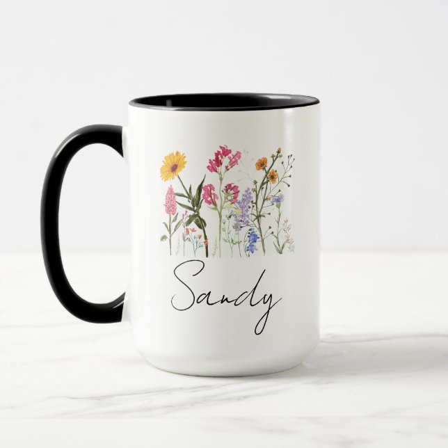 80th birthday gifts, happy 80th birthday mug, wild mug (Left)