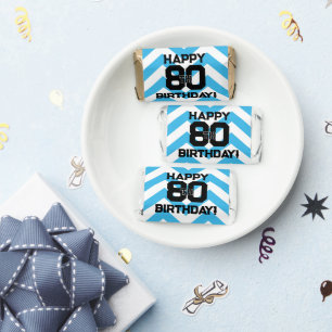 80th Birthday or Any Age Hershey's Miniatures