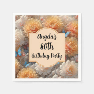 80th Birthday Party Napkins