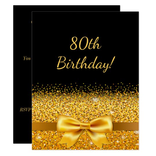 80th birthday party on
