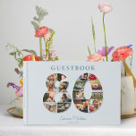 80th Birthday Photo Collage Milestone Guestbook<br><div class="desc">As the saying goes, "Life begins at 80, " and what better way to commemorate this incredible journey than with a one-of-a-kind birthday Guestbook that truly captures a lifetime of memories! A heartfelt and visually stunning tribute to the remarkable life. From cherished childhood moments to unforgettable milestones, each photo tells...</div>