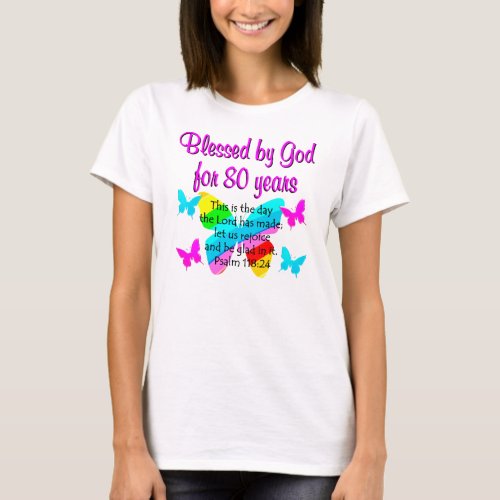 80TH BIRTHDAY PRAYER T_Shirt