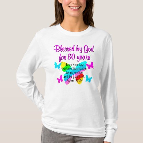 80TH BIRTHDAY PRAYER T_Shirt