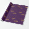 80th birthday purple gold hello 80 typography
