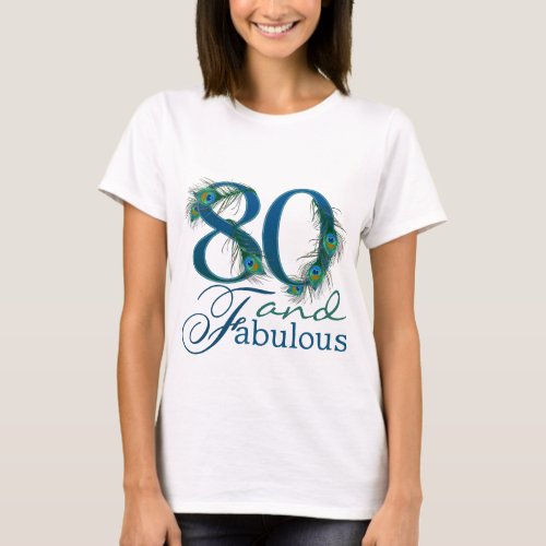80th Birthday Shirts