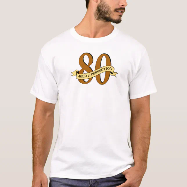 80th Birthday Tee Zazzle 6399